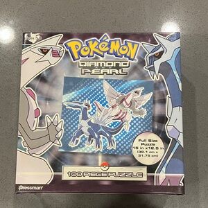Pokemon Diamond and Pearl Puzzle - Blue, Purple, Gray